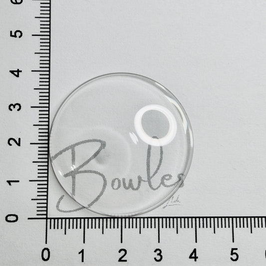 Antique Pocket Watch Crystal – 39.4 mm – Bullseye Extra High Dome – Mineral Glass