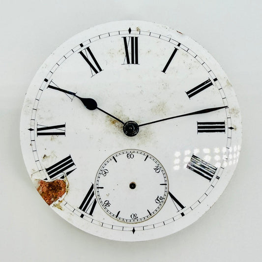 Antique Pocket Watch Movement – 42.3mm – Spares or Repair