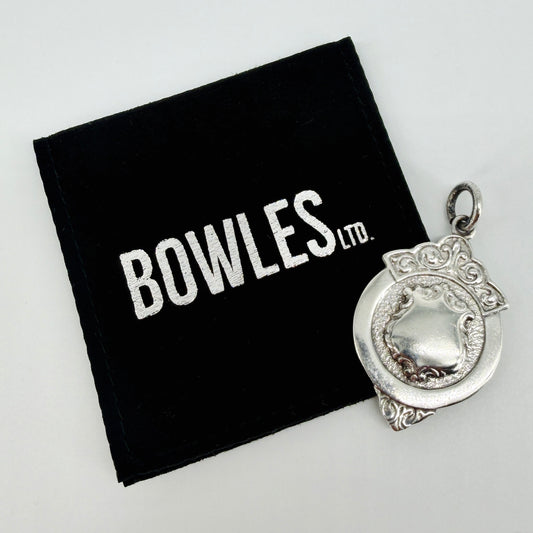 Antique Sterling Silver Fob Medal – Turner & Simpson