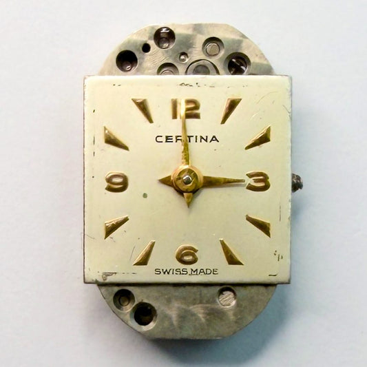 Certina 230 Watch Movement – 19.65 x 12.49mm – For Spares or Repair - image 1