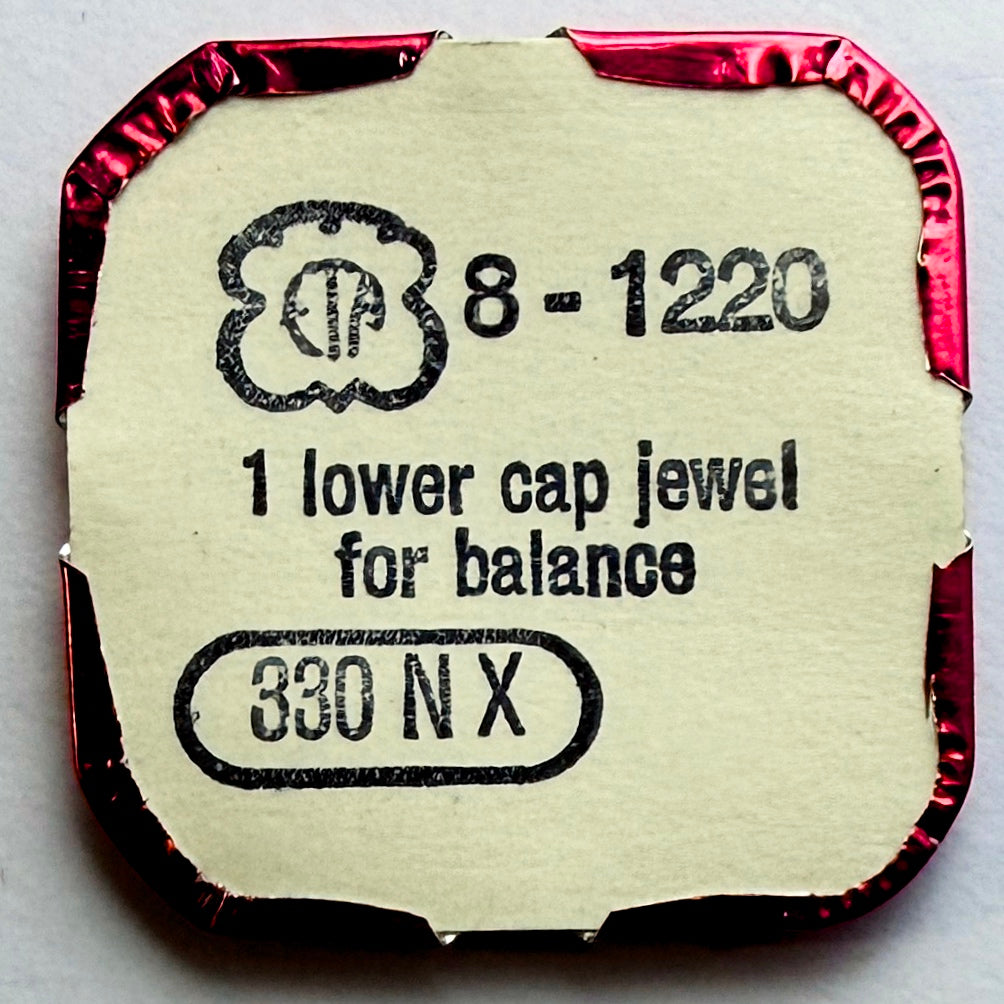 ETA 1220 - Lower Cap Jewel For Balance - 330 NX