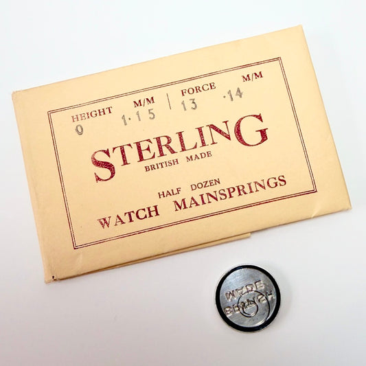 Sterling Mainspring - H 1.15 mm × T 0.14 mm - image 2