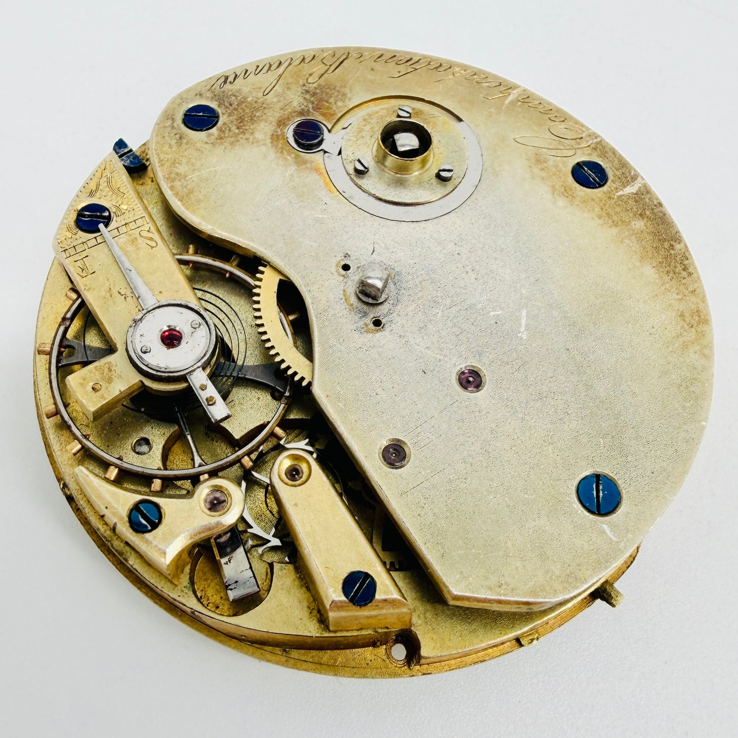 Antique Pocket Watch Movement - 47.5mm – Spares or Repair