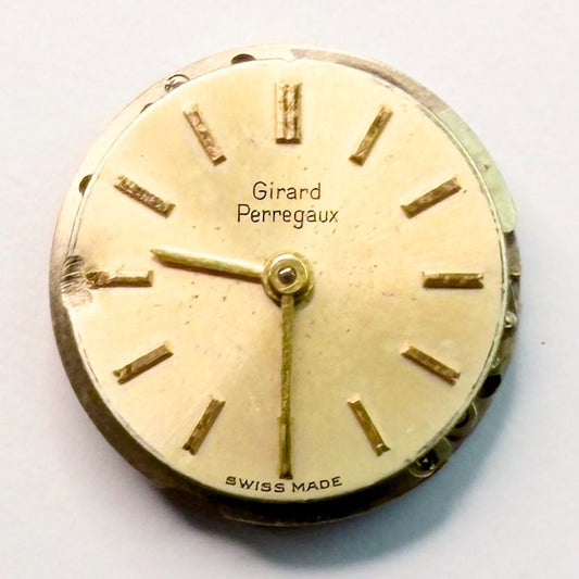 Girard-Perregaux Swiss 17 Jewel Manual Wind Watch Movement 17.5mm – For Repair - image 1