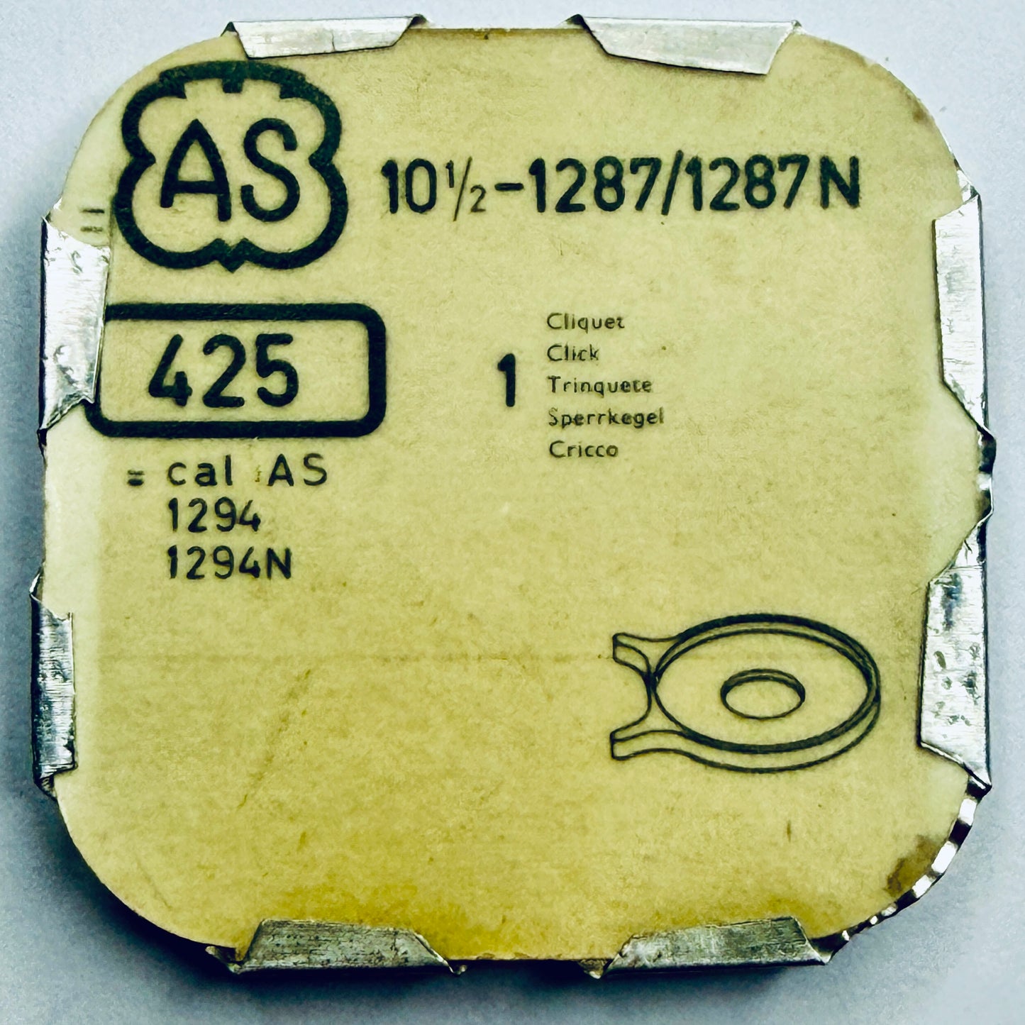 AS 1287 / 1287N – Click - 425