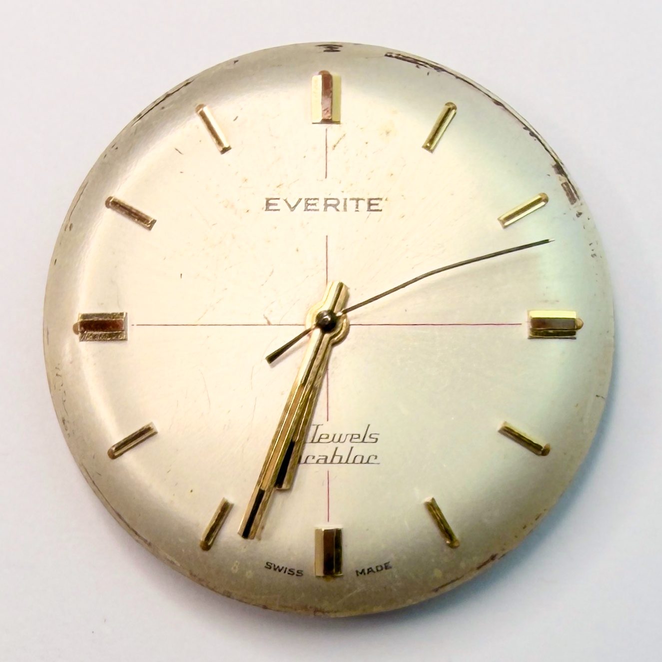 AS 1900/01 Everite Watch Movement 26mm – For Spares or Repair - image 2