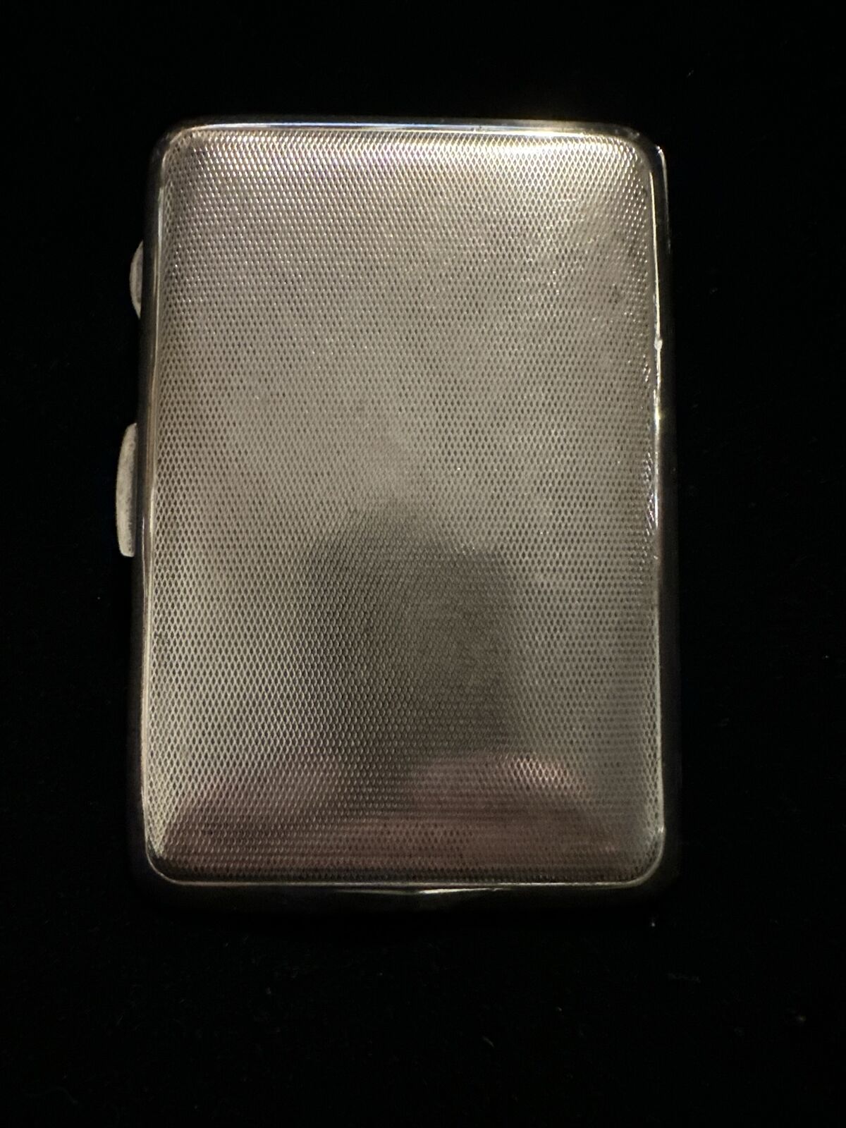 Antique Silver Plated Cigarette Case