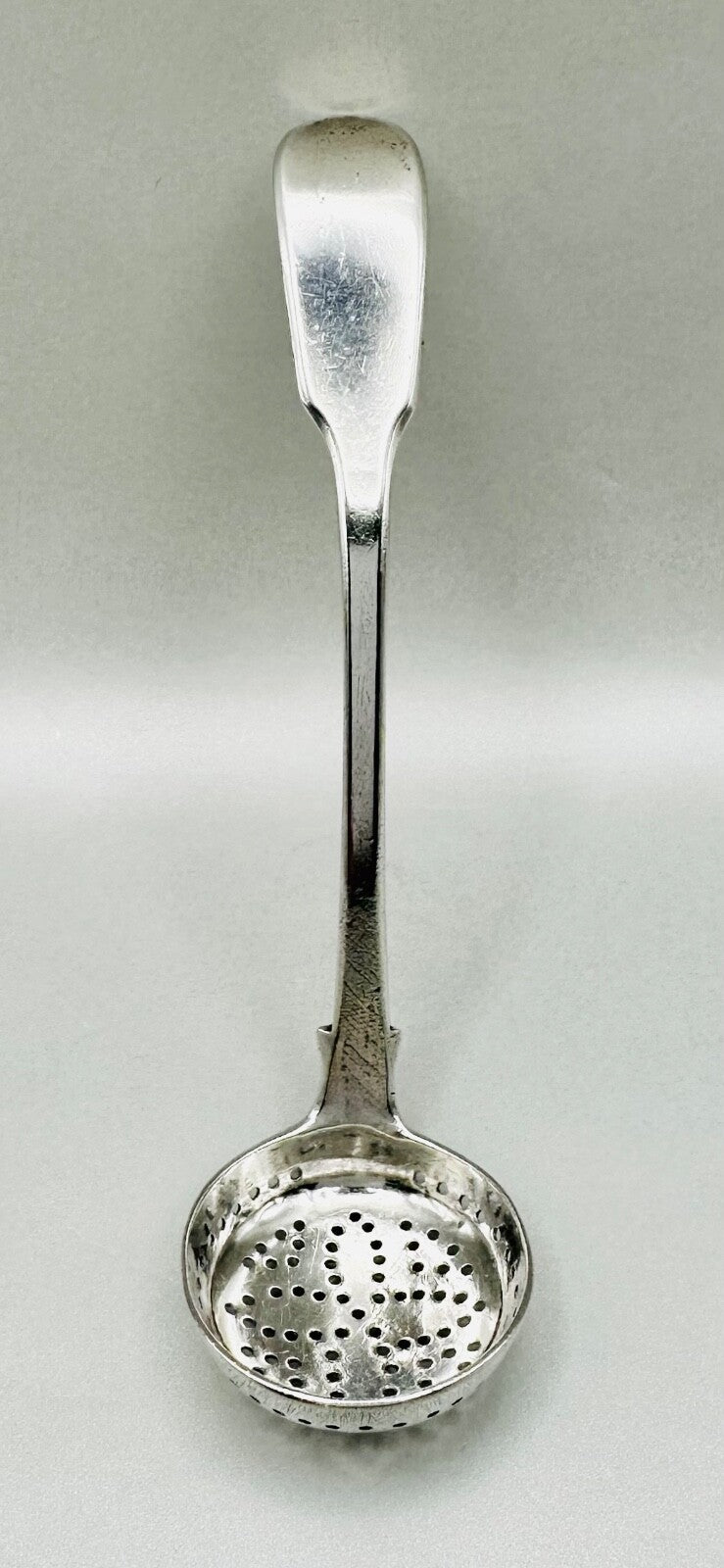 Antique Silver Sugar Sifter Spoon - London 1846 by Chawner & Co.