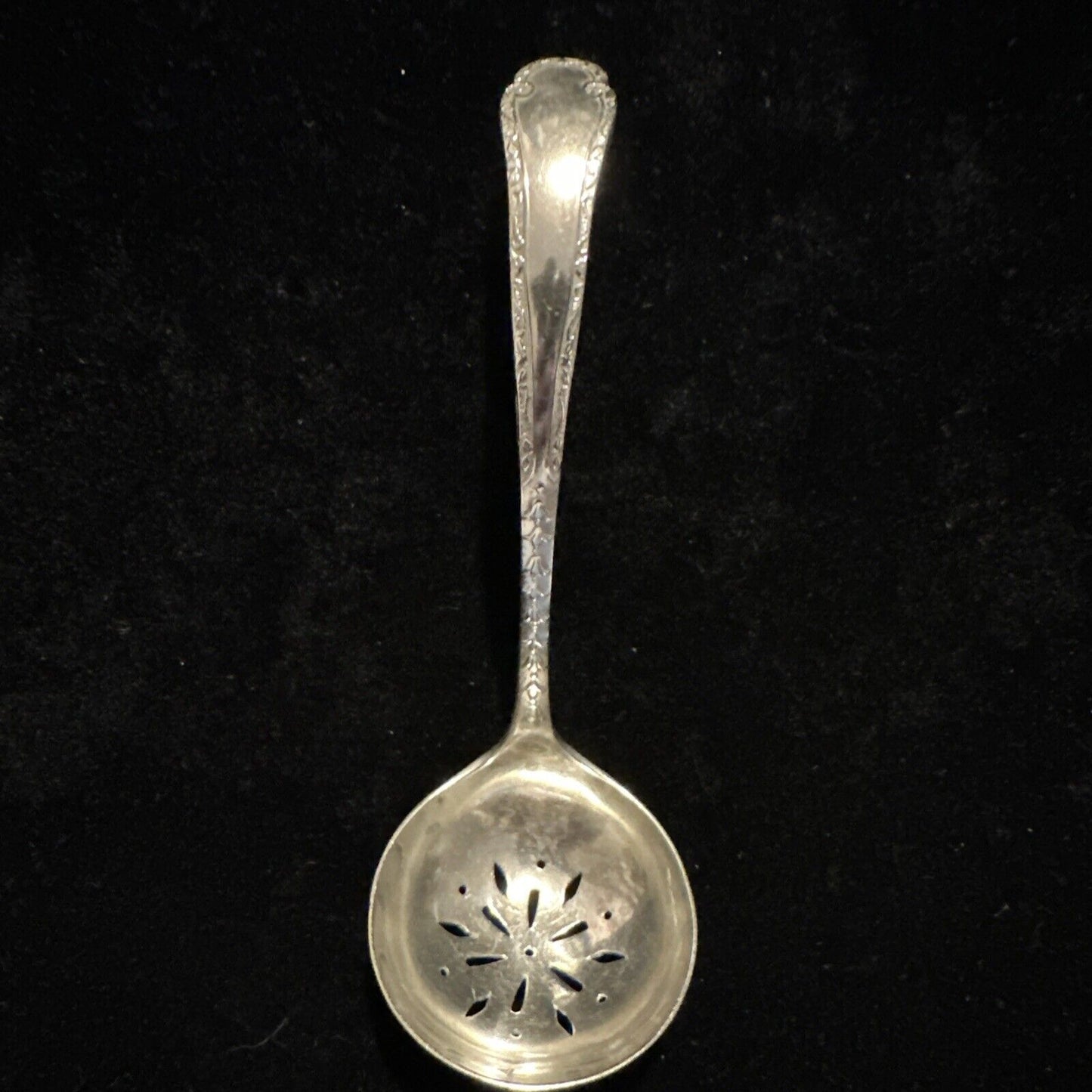 Antique Silver Plated Sugar Sifter