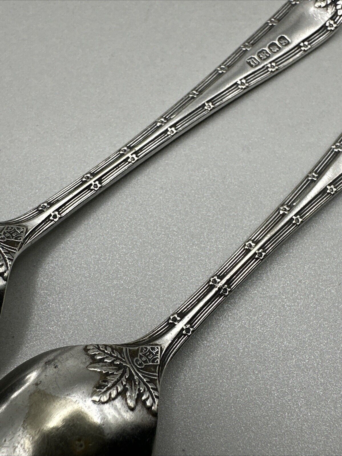 Pair of Antique Silver Plated Spoons