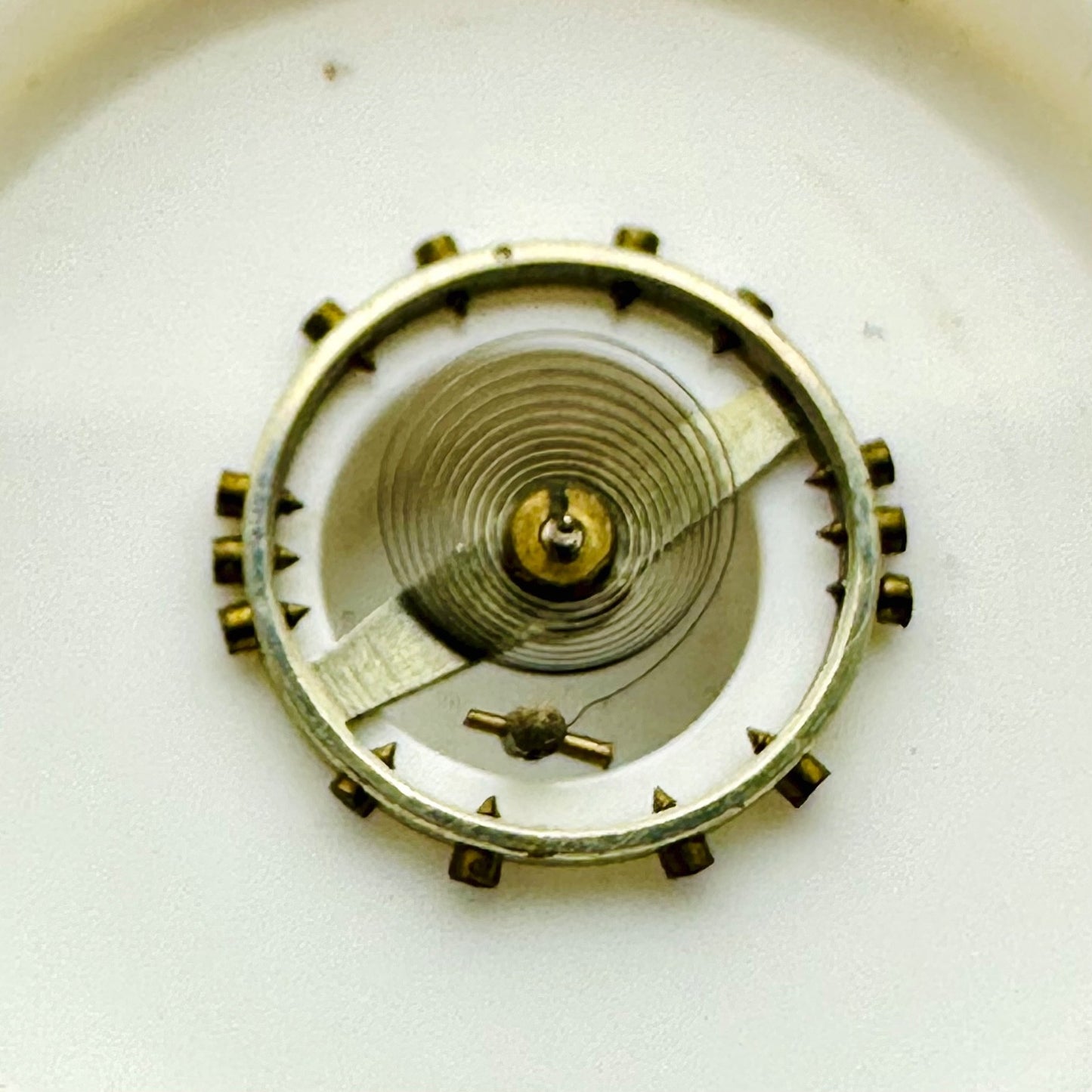 Zenith Balance Wheel & Hairspring – No. 748 for Cal. 525 (5¼ Ligne)