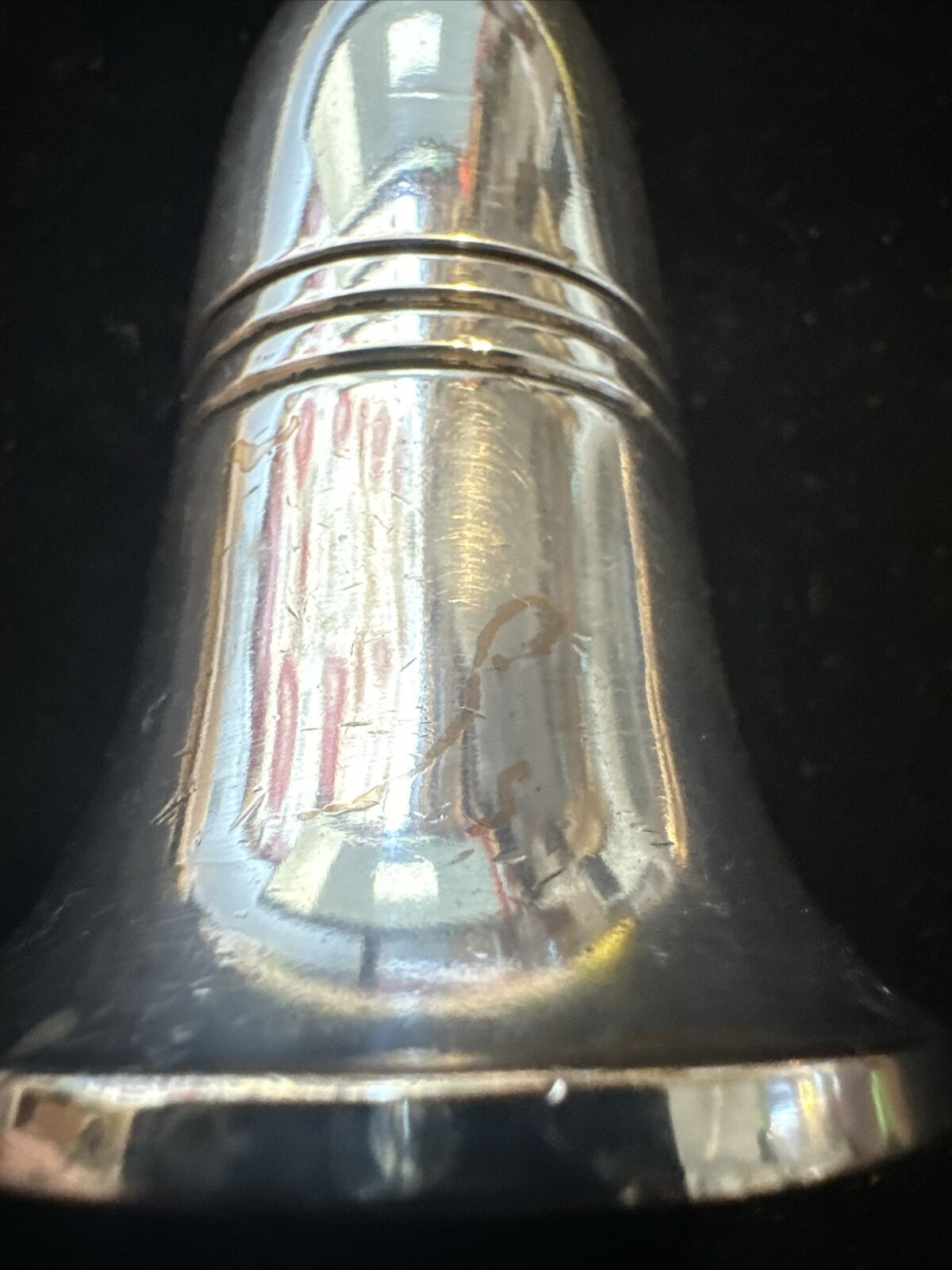 Antique Silver Plated Pepper Pot