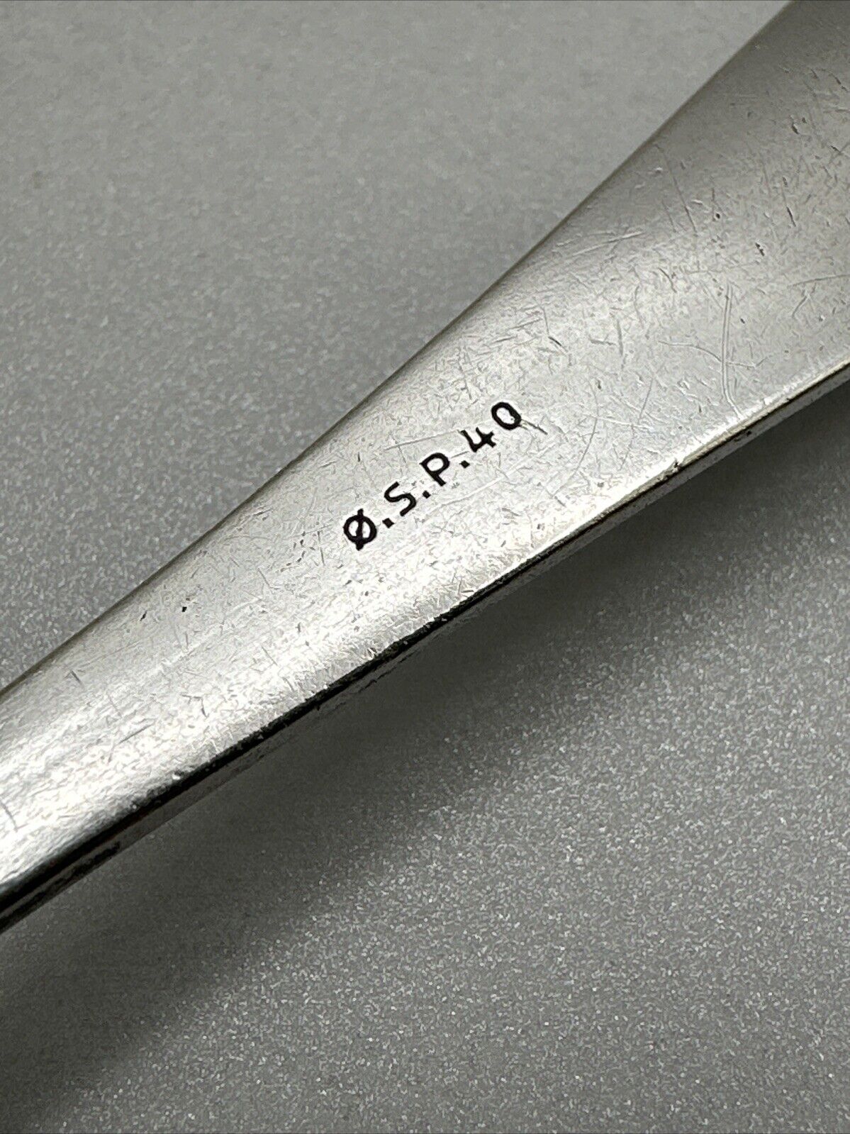 Antique Silver Plated Spoon