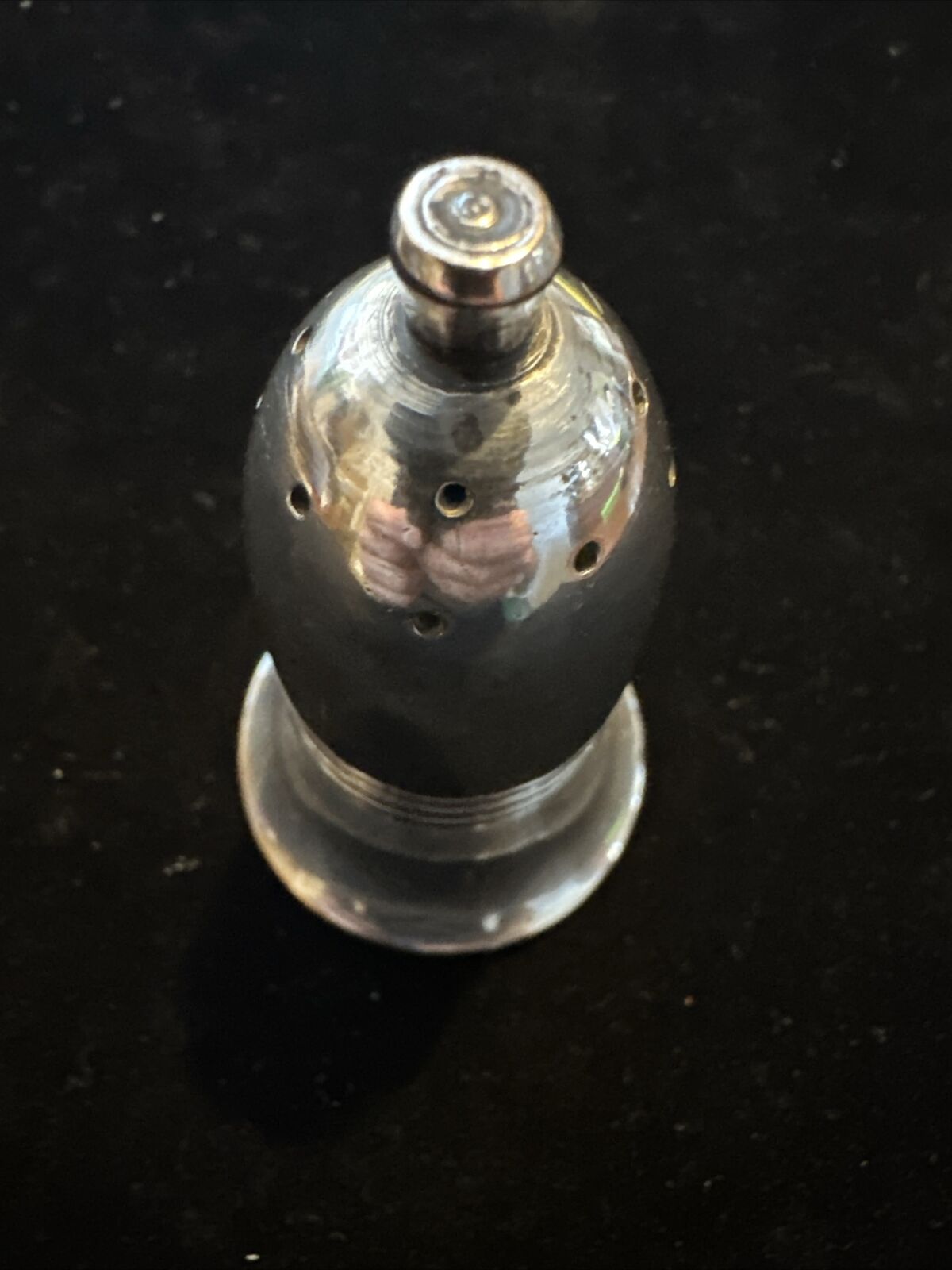 Antique Silver Plated Pepper Pot