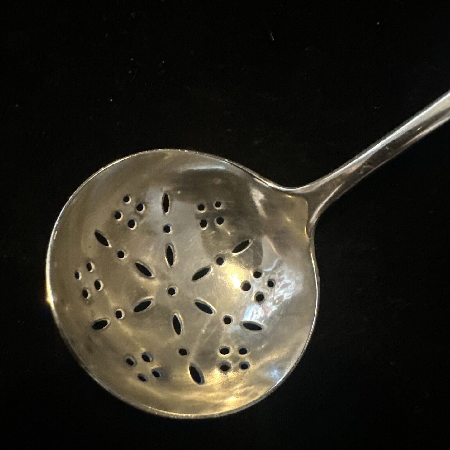 Antique Silver Plated Sugar Sifter