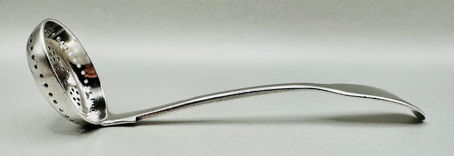 Antique Silver Sugar Sifter Spoon - London 1846 by Chawner & Co.