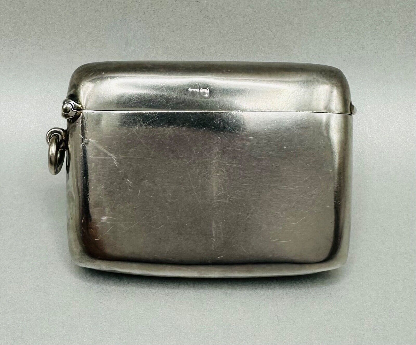 Antique Silver Vesta Case - Smith & Bartlam - Birmingham 1908