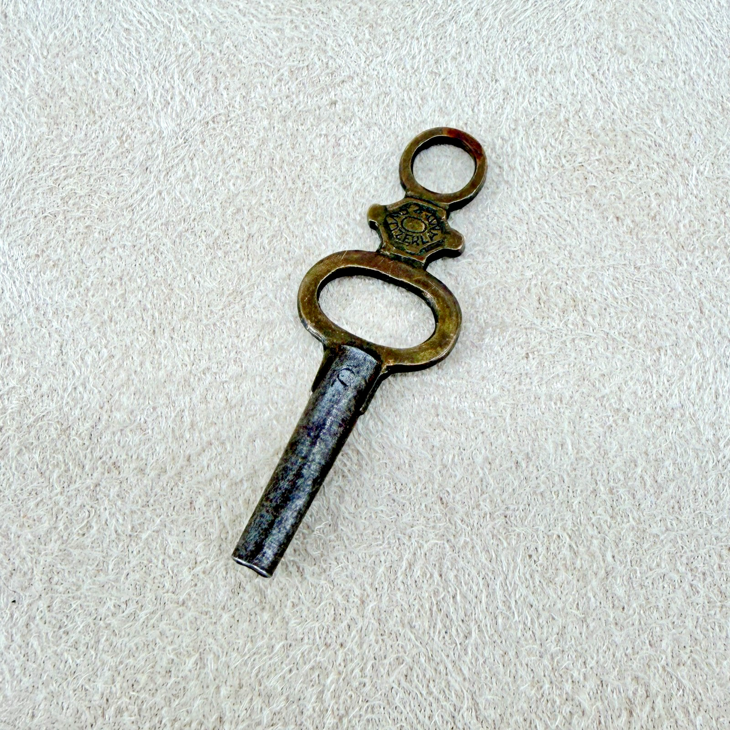 Antique Swiss Pocket Watch Winding Key – 1.7mm Square – c.19th Century