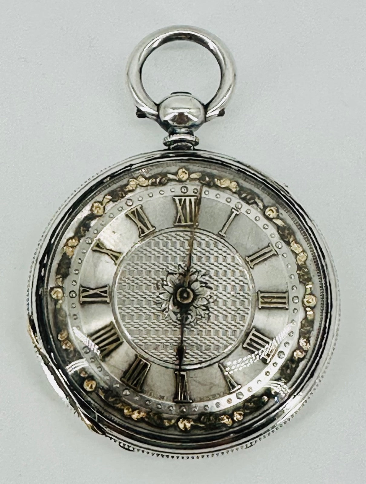 Antique Baume Genève Silver Pocket Watch, Matching Serials, Marked CB, c.1860-80