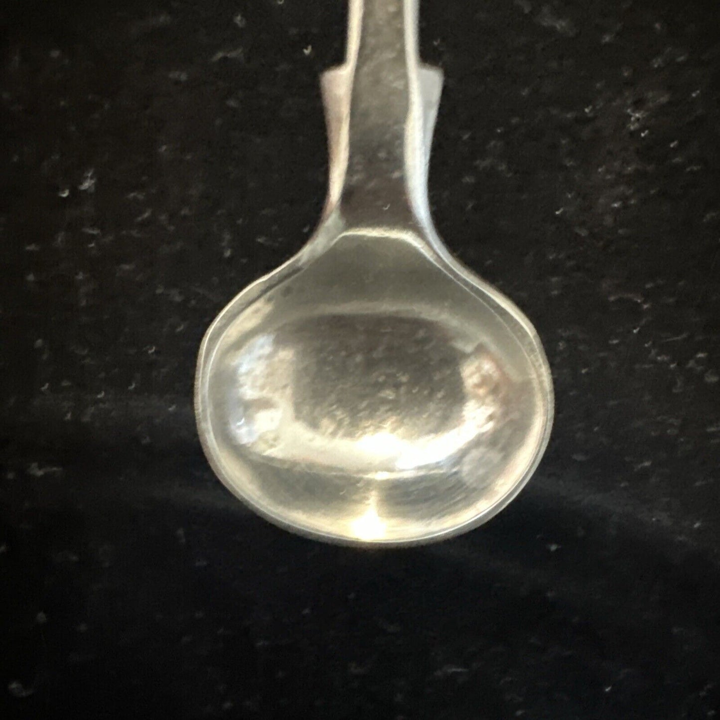 Antique Silver Plate Salt Spoon
