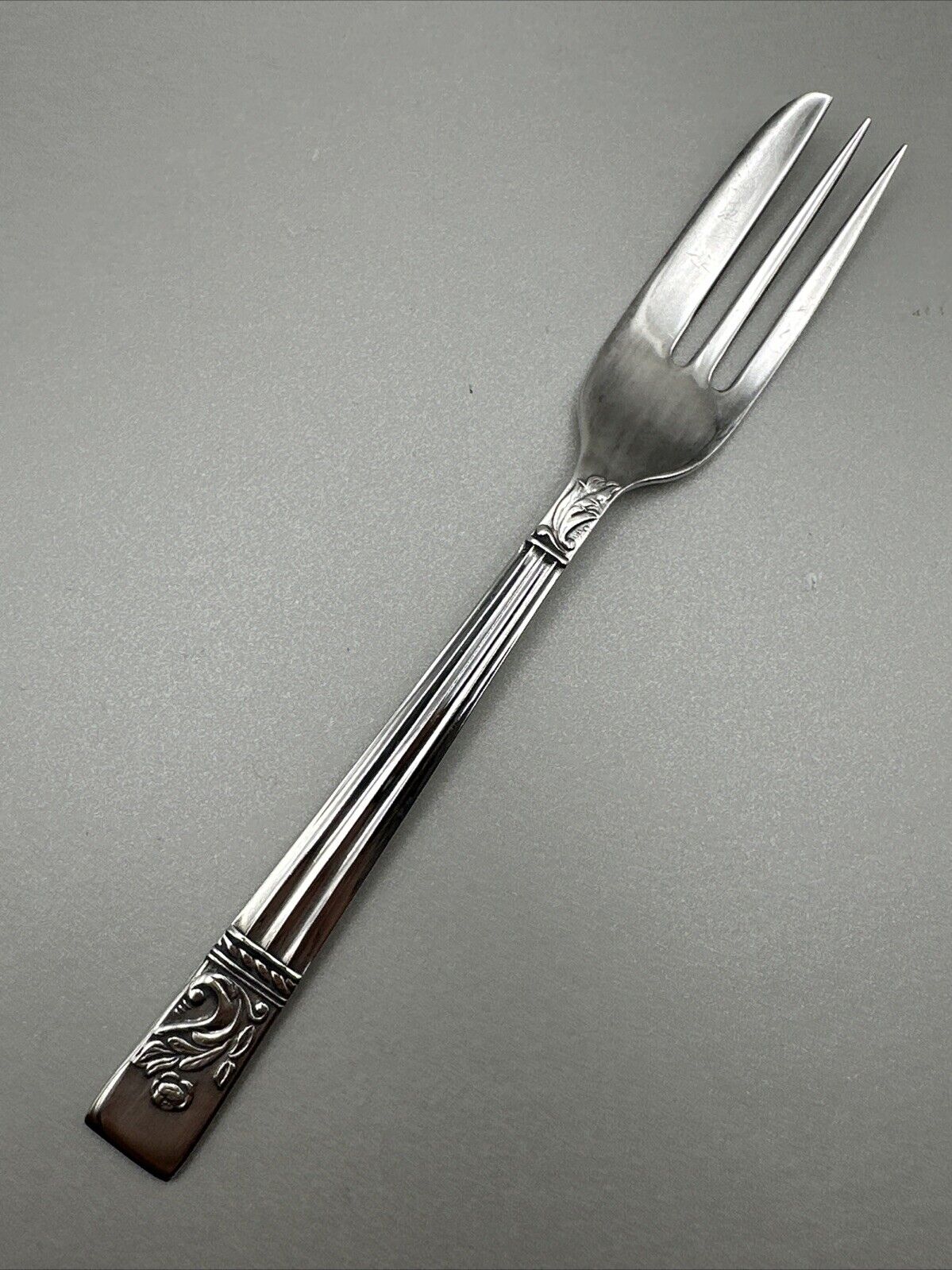 Vintage Silver Plate Cake Fork Angora EPNS Bowles Ltd