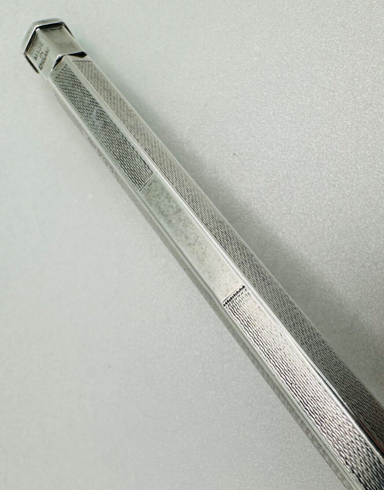 Vintage Yard-O-Led Silver Pencil with Box - London 1947 by Johnson, Matthey & Co