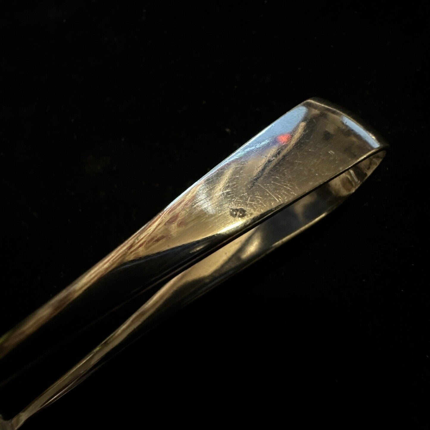 Antique Silver Plate Sugar Tongs - Liptons Branded- J H Potter