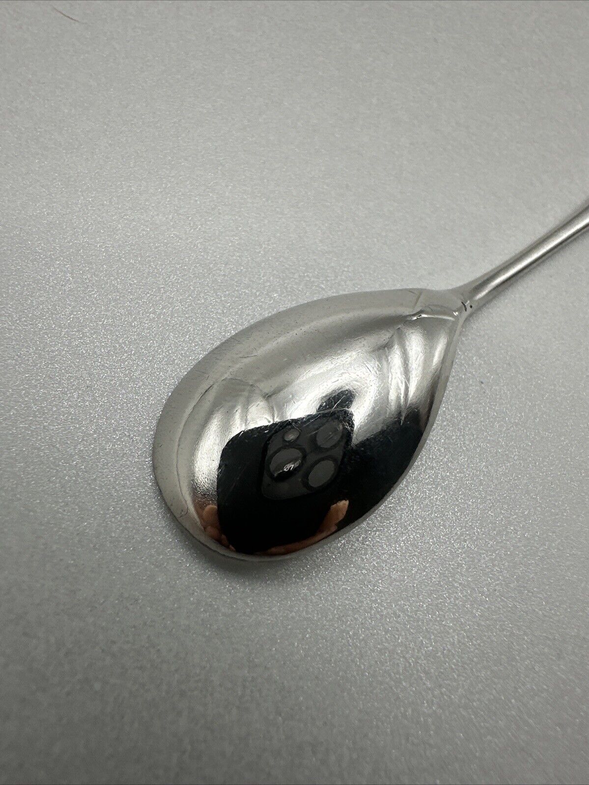 Antique Silver Plated Mustard Spoon - James Dixon & Sons