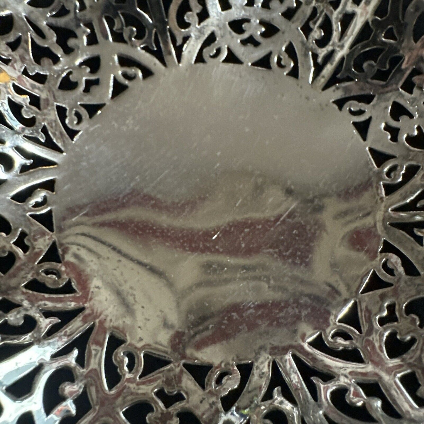 Antique Silver Plate Bon Bon Dish - Lancelott Plate
