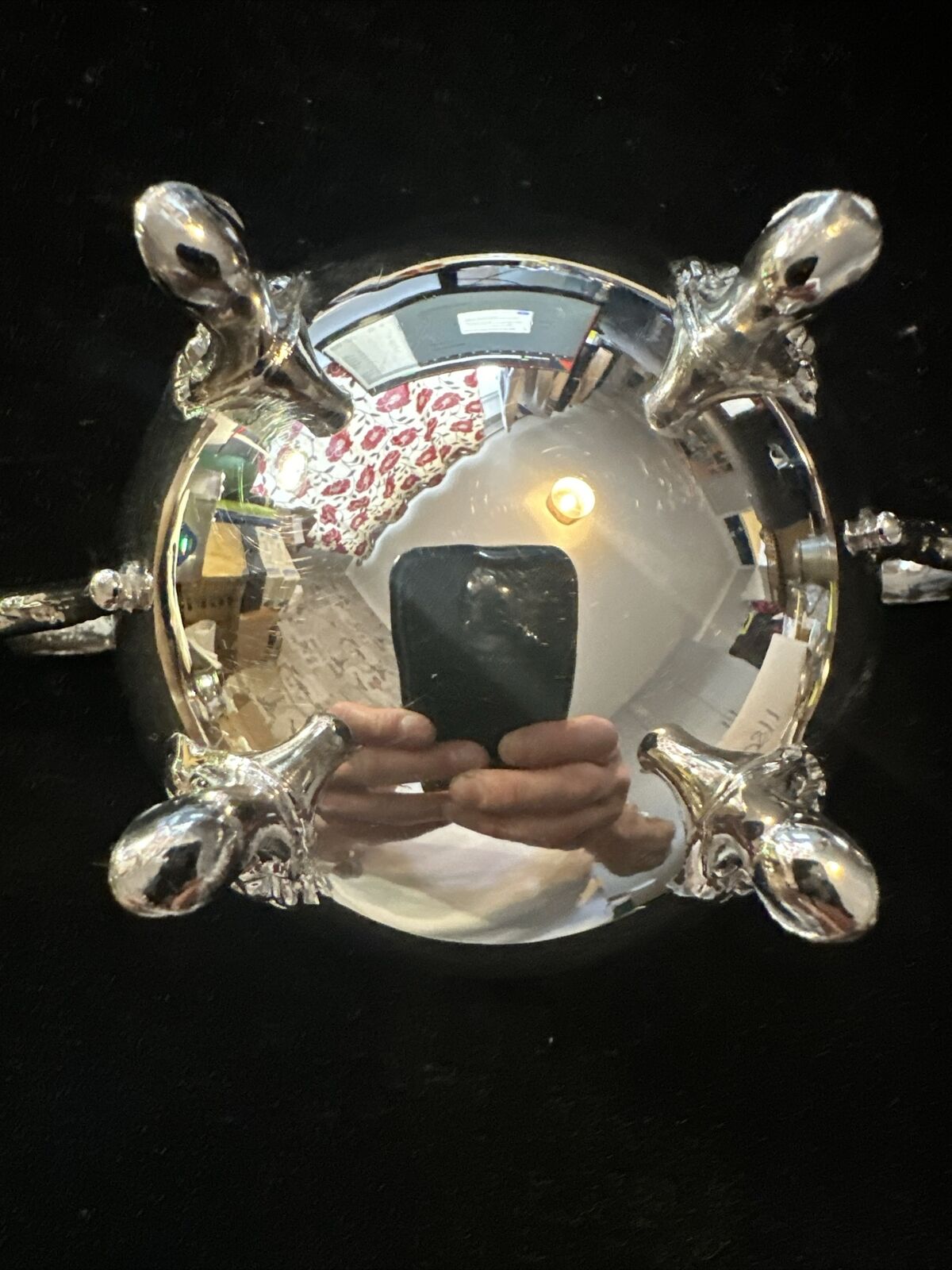 Antique Silver Plated Sugar Bowl