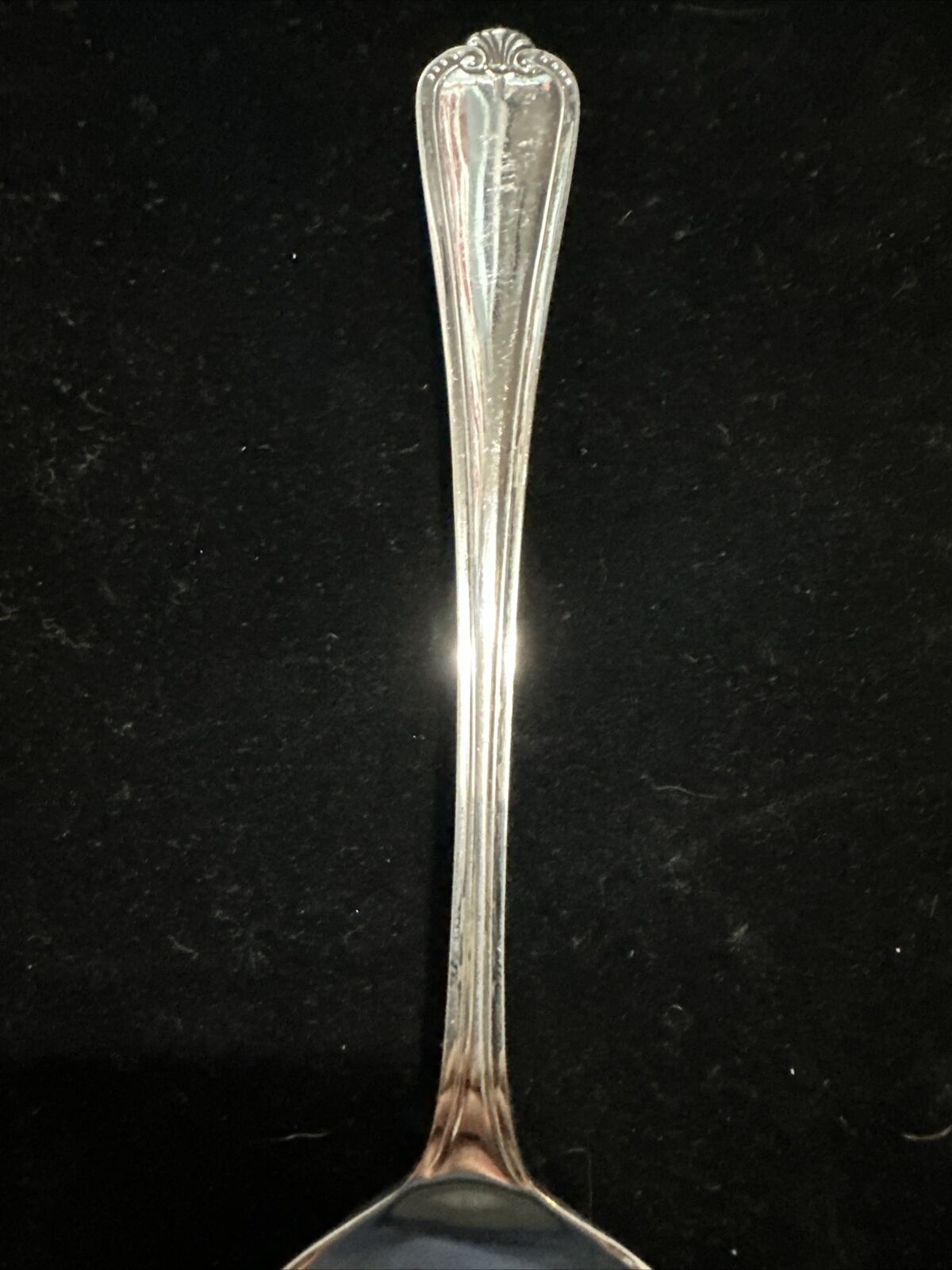 Antique Silver Plate Serving Spoon - Ell Ware - EPNS
