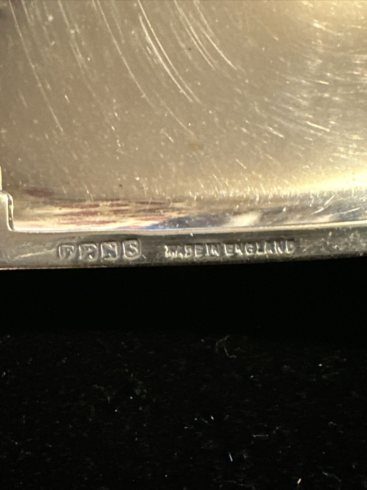 Antique Silver Plated Cigarette Case