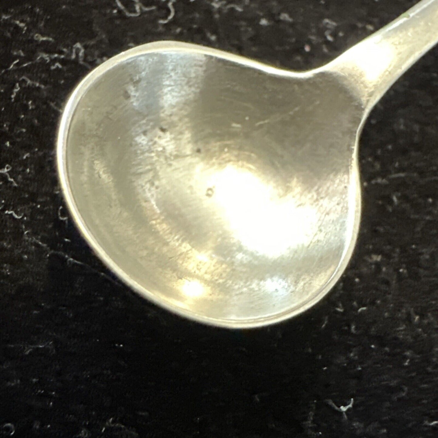 Antique Silver Plate Salt Spoon