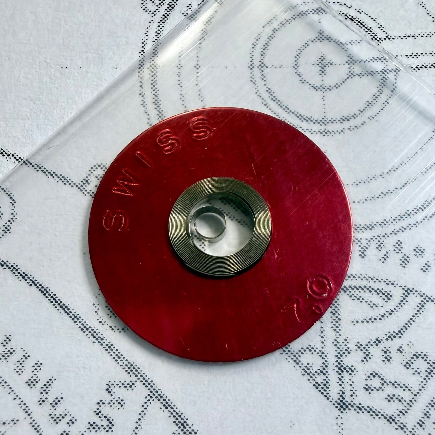 Vintage Altrax Mainspring – 1.35 mm × 0.085 mm × 7 mm – Unbreakable Swiss Made