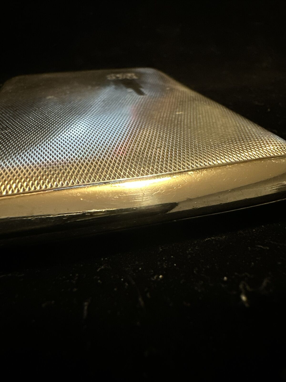 Antique Silver Plated Cigarette Case