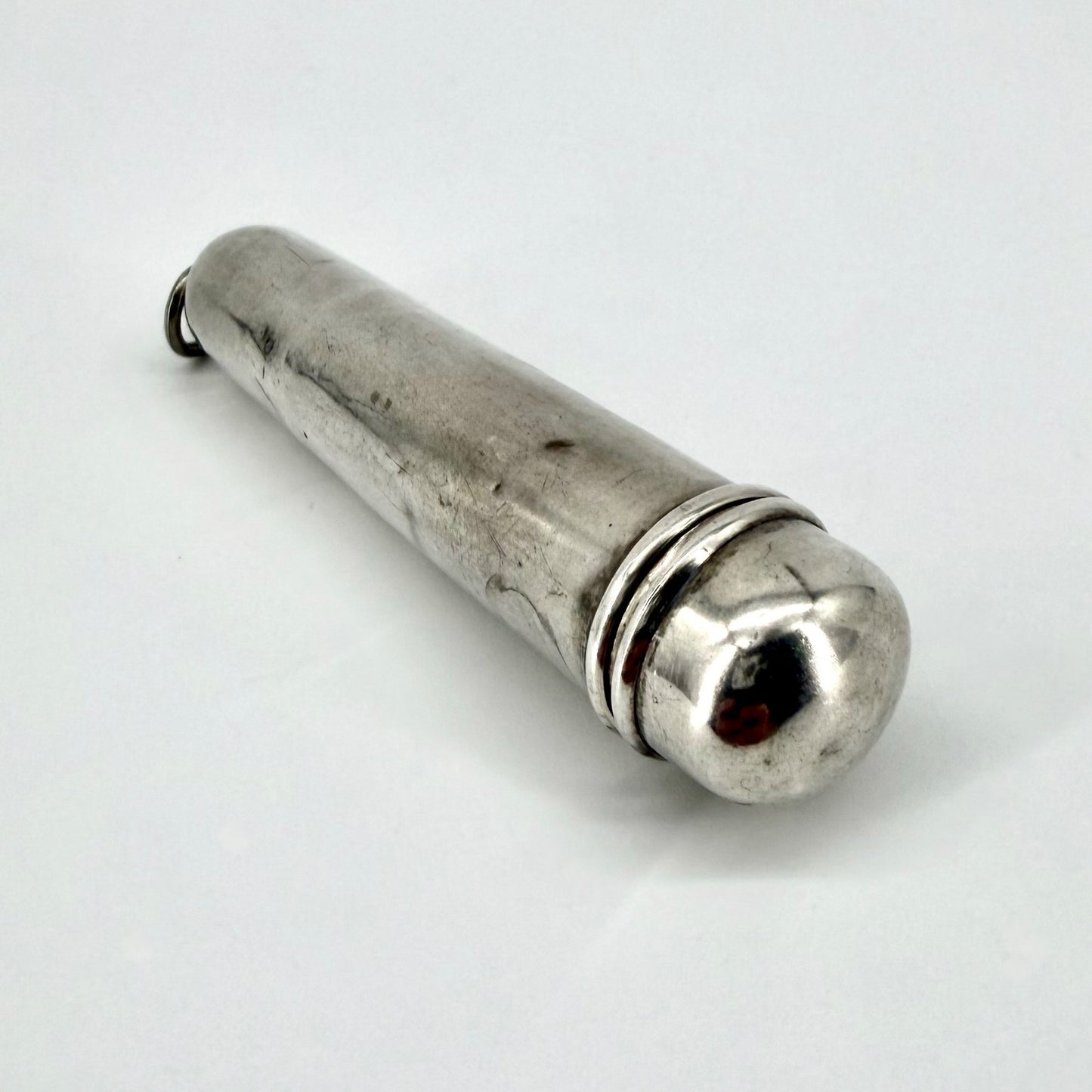 Antique Silver Cased Cheroot Holder – Birmingham 1919 – 18 R.G.P. – Edwardian