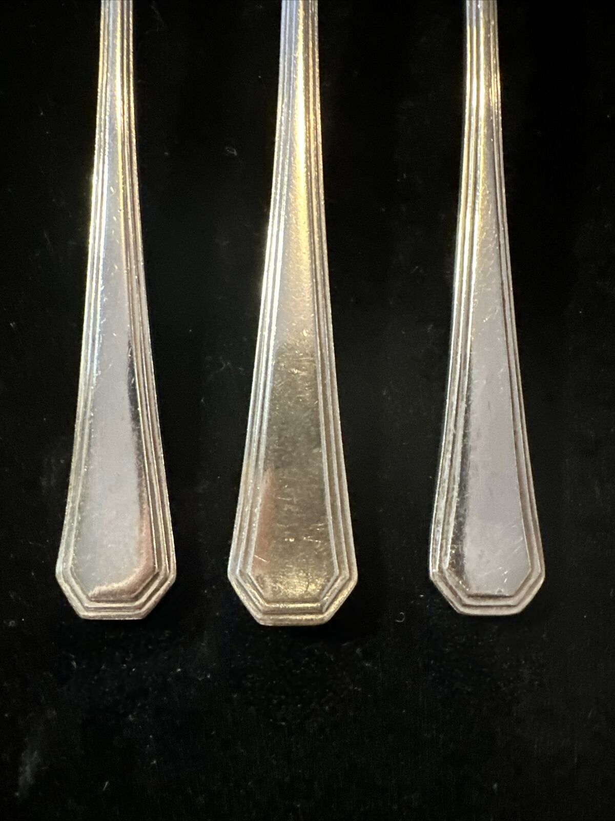 3 Silver Plated Forks - Mappin & Webb - Mappin Plate