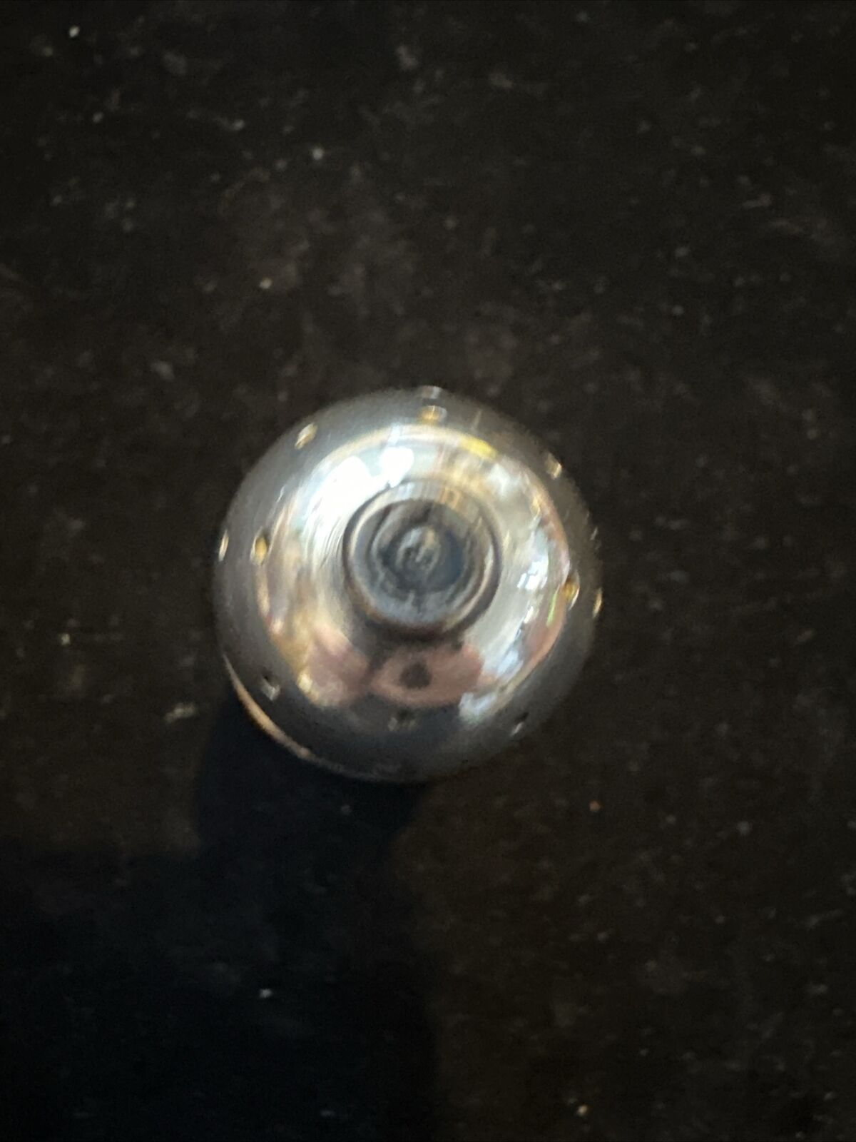 Antique Silver Plated Pepper Pot