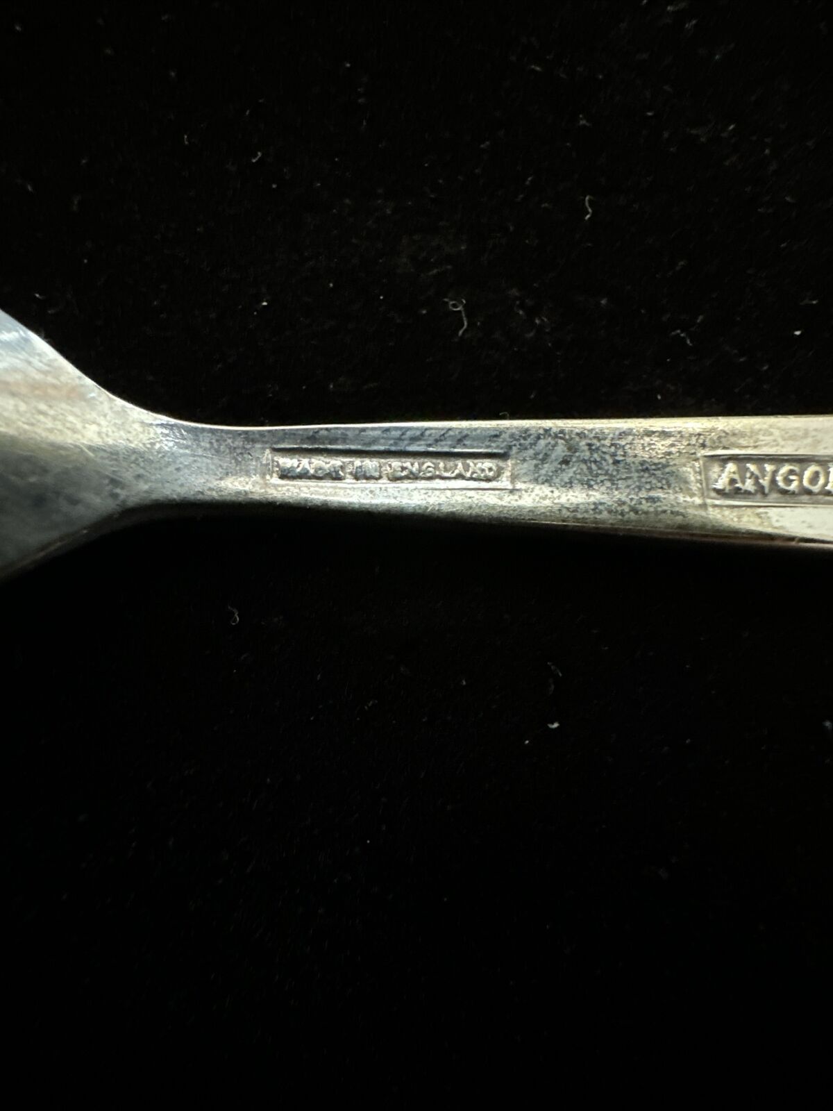 Antique Silver Plated Mustard / Salt / Condiment Spoon