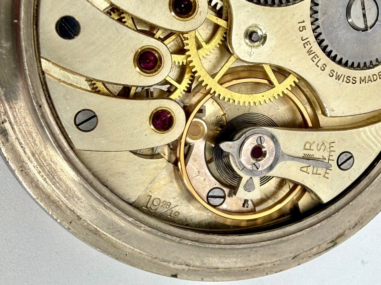 WWII GSTP Pocket Watch – Bravingtons, Buren Grand Prix – With Named WWI Ephemera