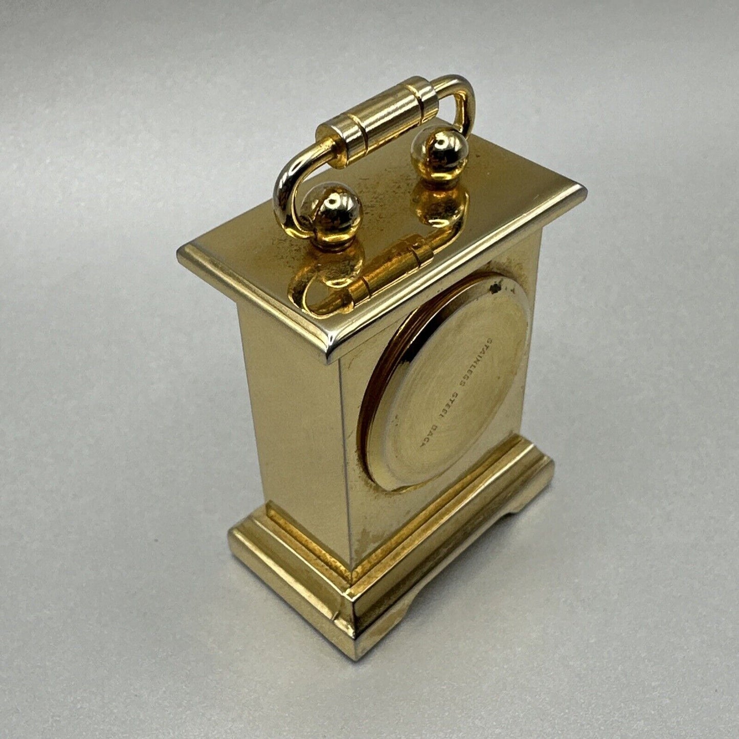Remington Miniature Brass Carriage Clock