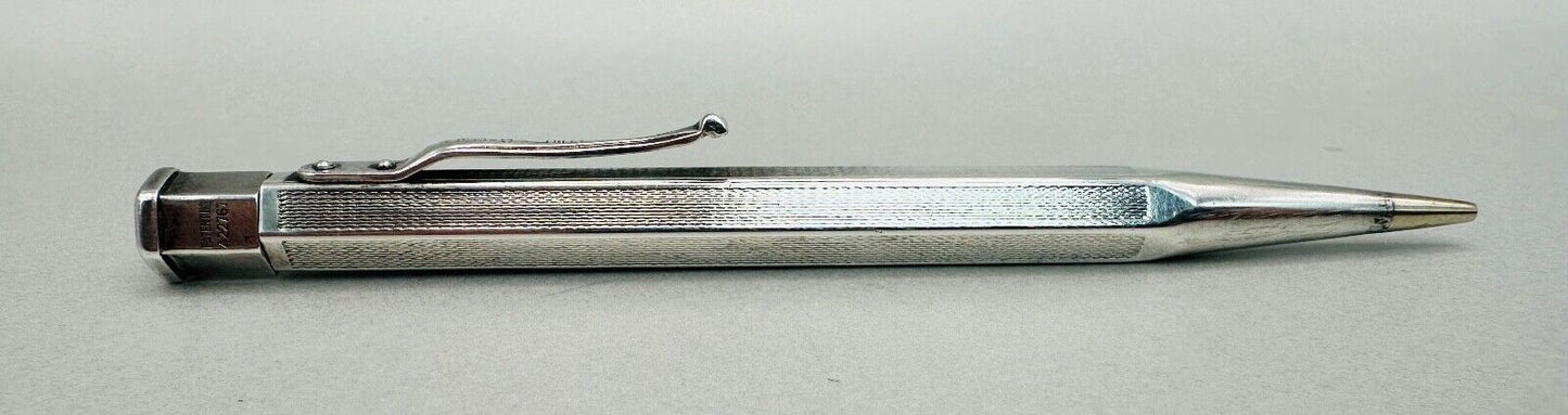 Vintage Yard-O-Led Silver Pencil with Box - London 1947 by Johnson, Matthey & Co