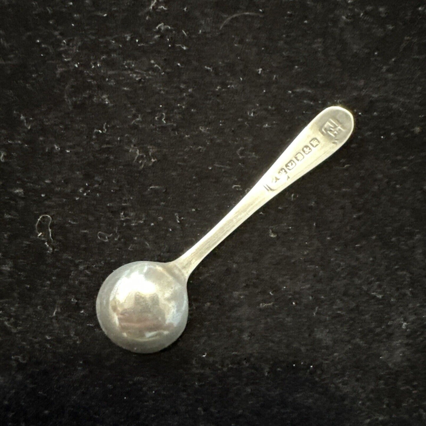 Antique Silver Plate Salt Spoon