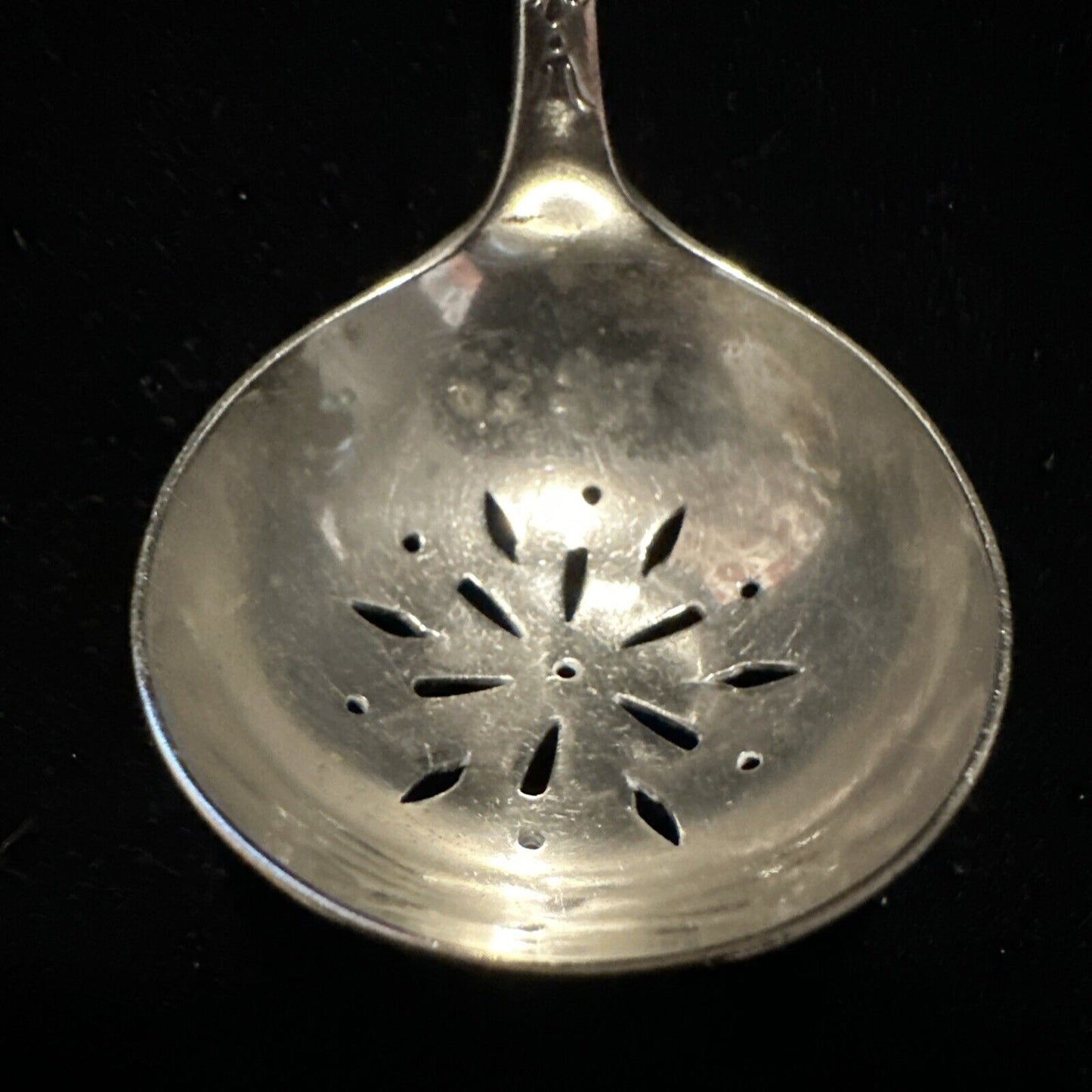 Antique Silver Plated Sugar Sifter