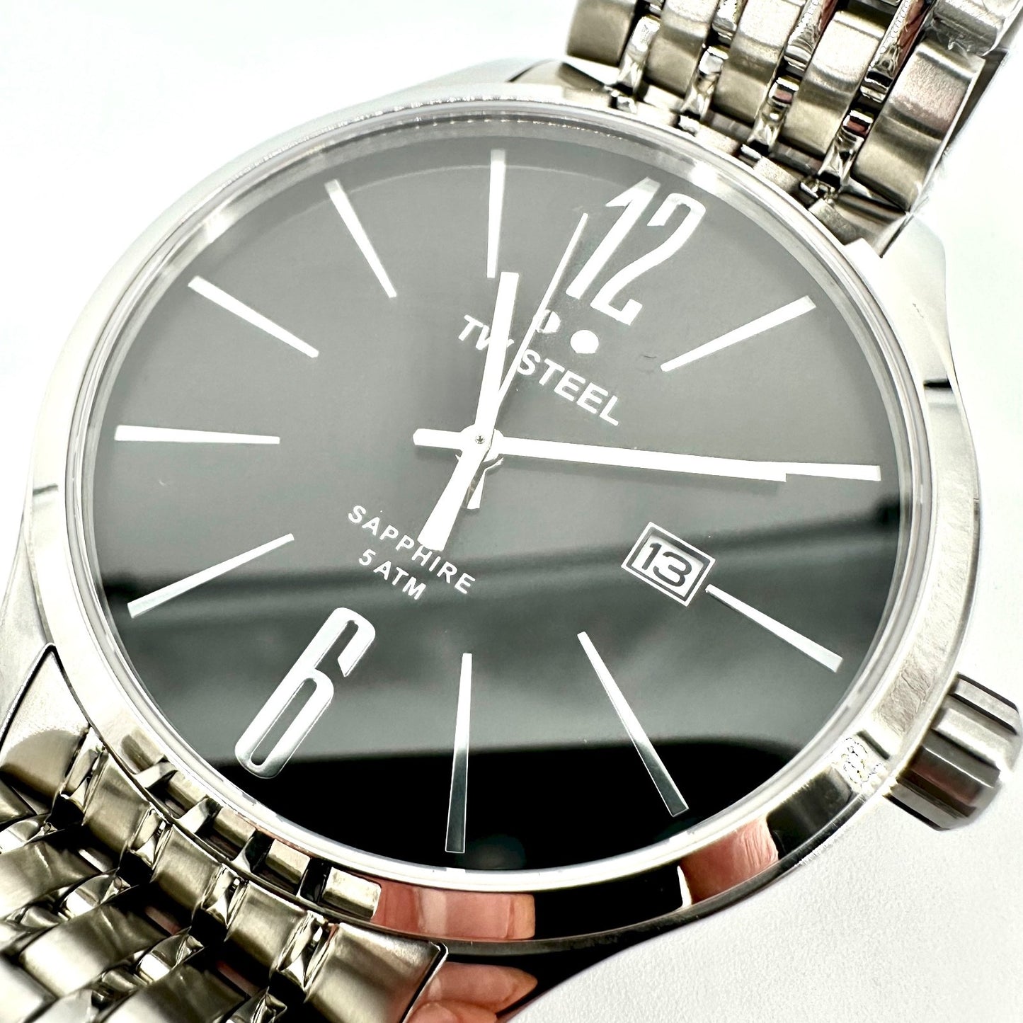 TW Steel TW1306 Gents Stainless Steel Quartz Watch – Sapphire Crystal, 5ATM