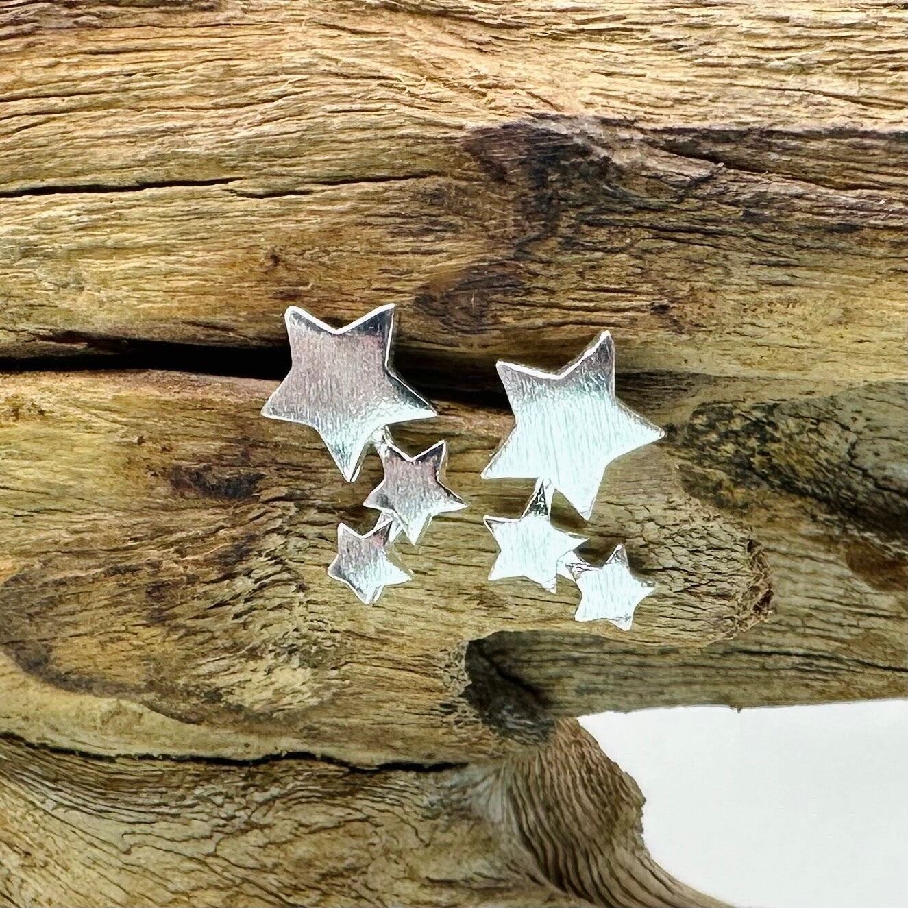 925 Sterling Silver Stud Earrings - Various Designs