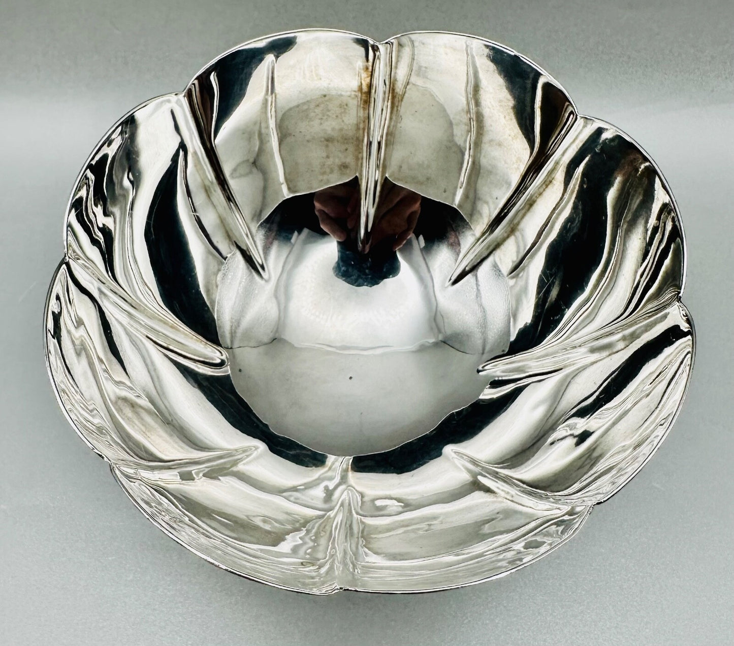 Antique Silver Bowl - 72.8g Stamped Silver