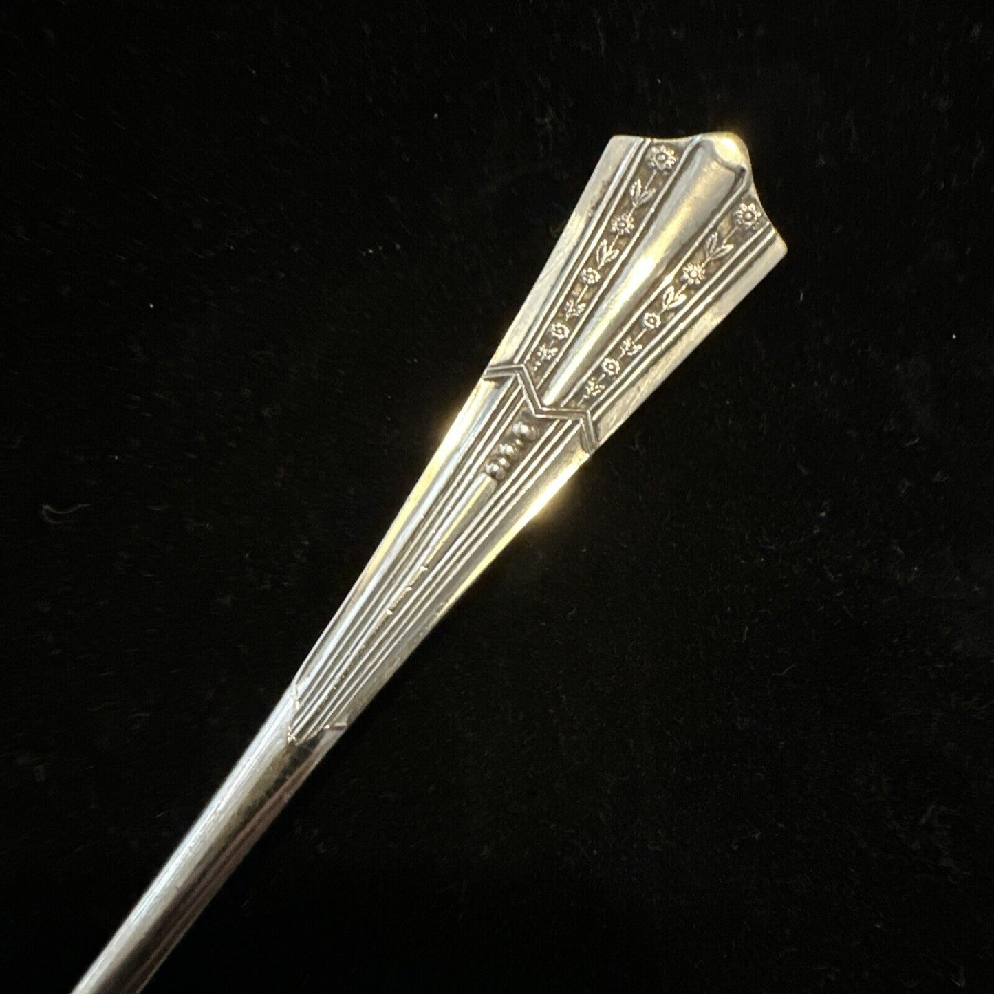 Antique Silver Plate Serving Spoon - James Dixon & Sons