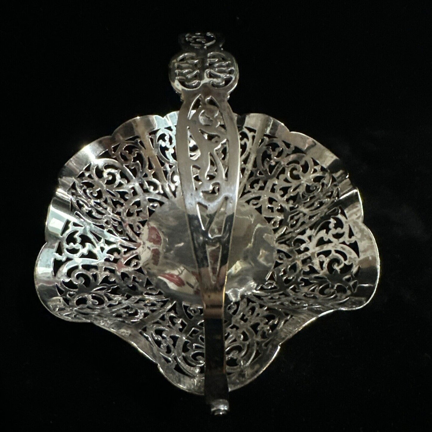 Antique Silver Plate Bon Bon Dish - Lancelott Plate