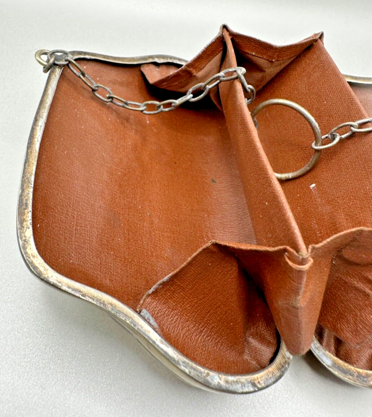 Antique "F.D.L" Silver Plated EPNS Ladies Purse